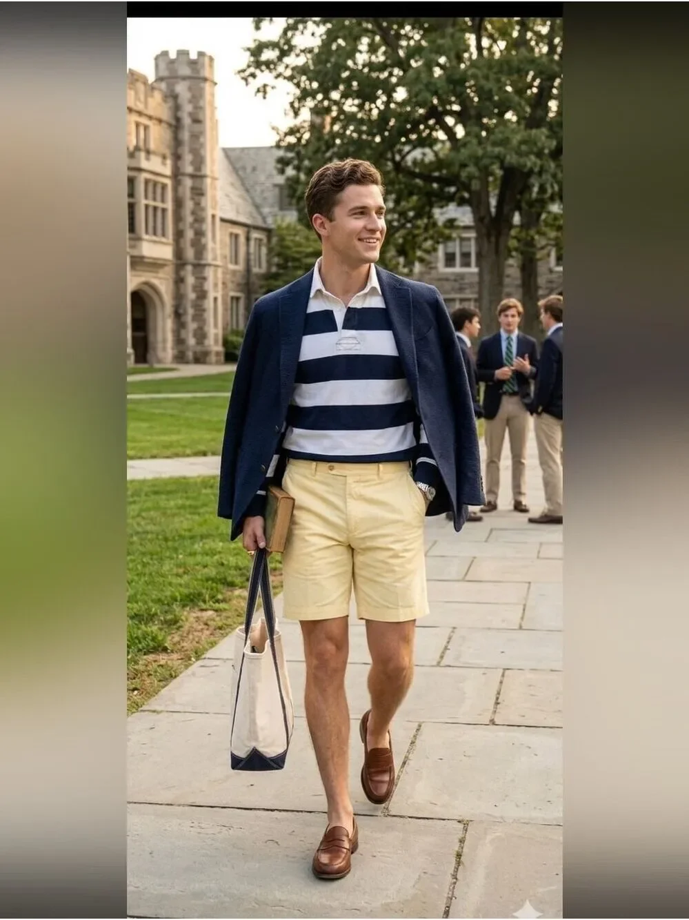 Peter Millar Yellow Cotton Chino 9